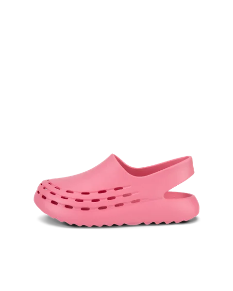 ECCO® Cozmo Slide gyerek bőrpapucs - Rózsaszín - O