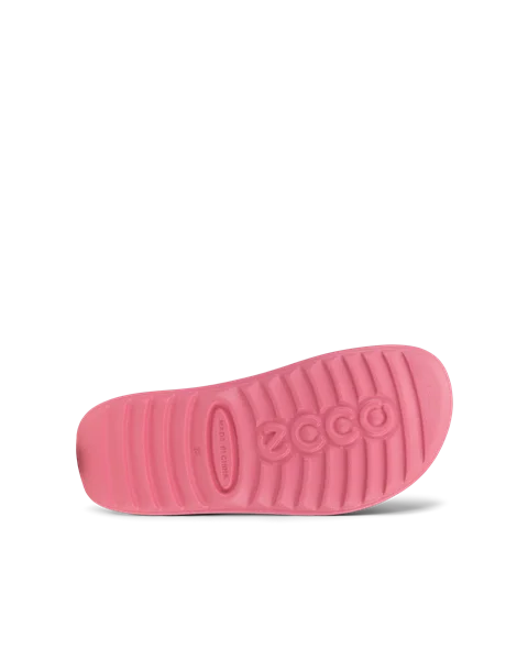 Dětské pantofle ECCO® Cozmo Slide - Růžová  - S