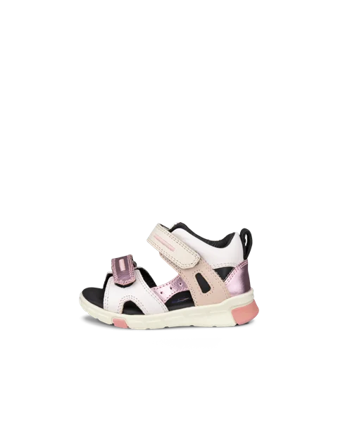 ECCO® Mini Stride Skinnsandal barn - Pink - O