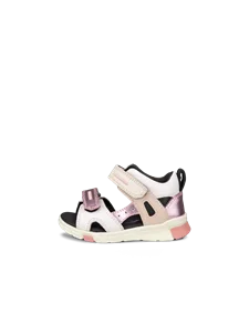 ECCO® Mini Stride ādas sandales bērniem - Pink - O