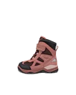 ECCO® Snow Mountain bottes d'hiver imperméable en nubuck  pour enfant - Pink - O