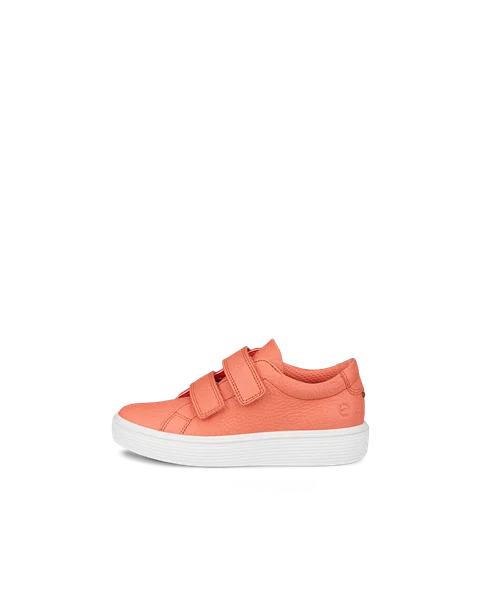 ECCO® Soft 60 Kinder Ledersneaker - Pink - O