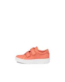 ECCO® Soft 60 gyerek bőr sneaker - Rózsaszín - O
