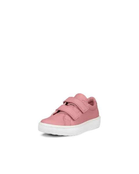 ECCO® Soft 60 barn sneakers skinn - Pink - M