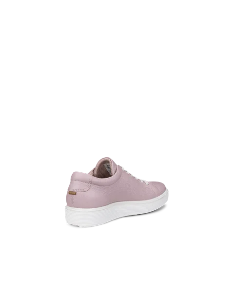 Dziecięce skórzane sneakersy ECCO® Soft 60 - Różowy - B