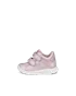 Dziecięce skórzane buty sportowe na rzepy ECCO® SP.1 Lite Infant - Różowy - O