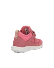 ECCO® SP.1 Lite barn sneakers semsket skinn - Pink - B