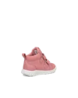 Kids' ECCO® SP.1 Lite Infant Leather Gore-Tex Hook & Loop Trainer - Pink - B