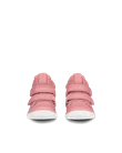 Kids' ECCO® SP.1 Lite Infant Leather Gore-Tex Hook & Loop Trainer - Pink - Front_Pair