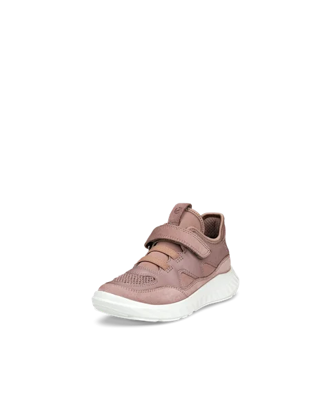 Dziecięce skórzane sneakersy Gore-Tex ECCO® SP.1 Lite - Różowy - M