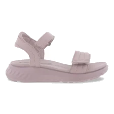 Girls' ECCO® SP.1 Lite Leather Sandal - Pink - Outside