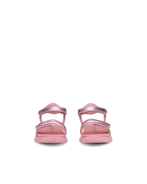 ECCO® SP.1 Lite Sandal lædersandaler til børn - Pink - Front_Pair
