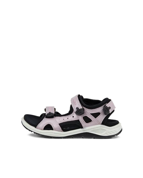 ECCO® X-Trinsic ādas pastaigu sandales bērniem - Pink - O