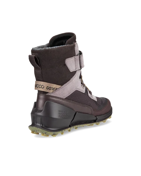Kids' ECCO® Biom K2 Nubuck Gore-Tex Winter Boot - Purple - B