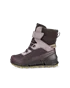 Dziecięce nubukowe buty zimowe Gore-Tex ECCO® Biom K2 - Fioletowy - O