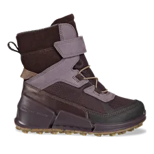 ECCO® Biom K2 nubuko „Gore-Tex“ žieminiai batai mergaitėms - Violetinė - Outside