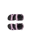 ECCO® BIOM Raft Sandal med två remmar barn - Lila - Top_Left_Pair
