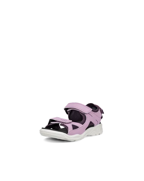 ECCO® BIOM Raft Kinder Sandale mit zwei Riemen - Lila - M