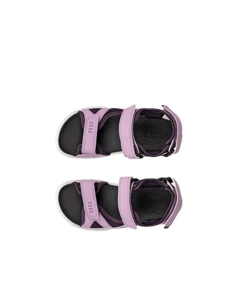 ECCO® BIOM Raft Kinder Sandale mit zwei Riemen - Lila - Top_Left_Pair
