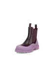 ECCO® Grainer botte Chelsea en cuir pour enfant - Violet - M