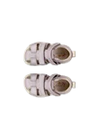 ECCO® Mini Stride ādas zvejnieku tipa sandales bērniem - Violets - Top_Left_Pair