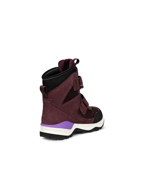 ECCO® Snow Mountain Vintersko i nubuck med Gore-Tex barn - Lila - B