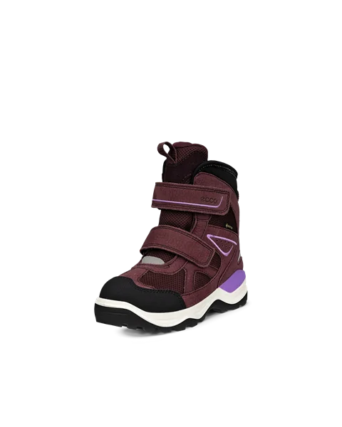 ECCO® Snow Mountain Vintersko i nubuck med Gore-Tex barn - Lila - M