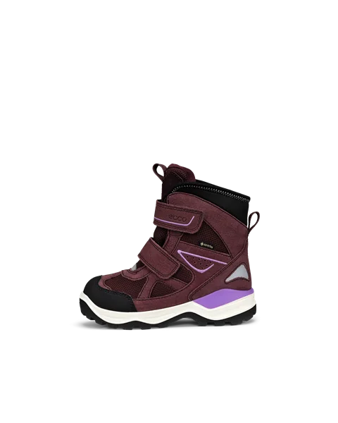 ECCO® Snow Mountain Vintersko i nubuck med Gore-Tex barn - Lila - O