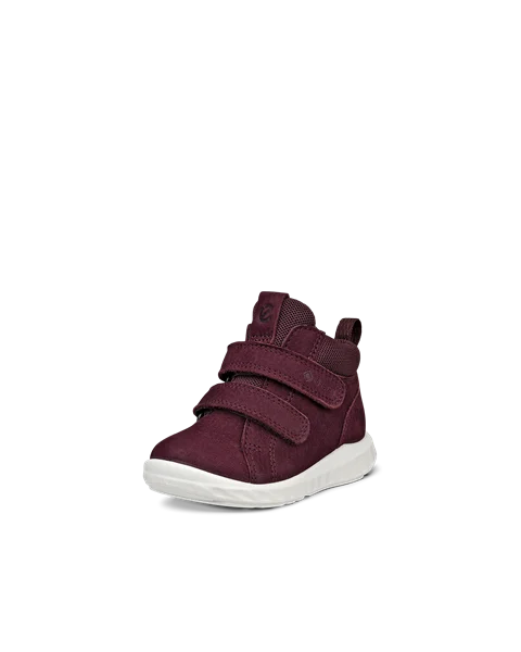 ECCO® Sp.1 Lite Kinderen nubuck klittenband sneaker met gore-tex - Purper - M