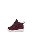 ECCO® Sp.1 Lite baskets en nubuck Gore-Tex à scratch pour enfant - Violet - O