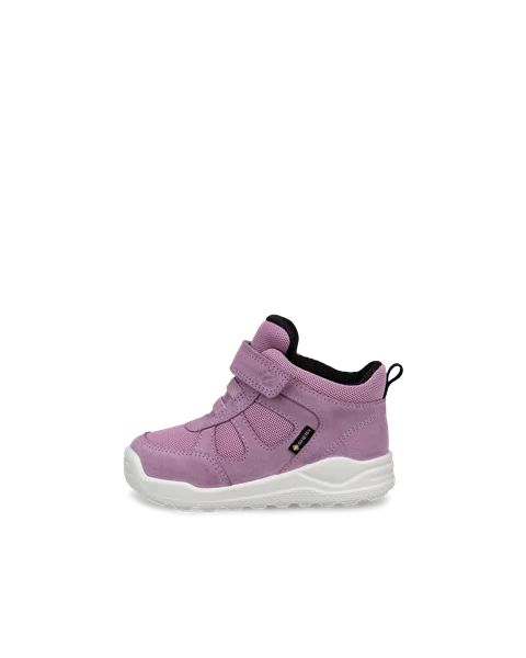 Kids' ECCO® Urban Mini Suede Gore-Tex Ankle Boot - Purple - O