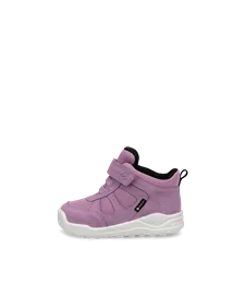 ECCO® Urban Mini Kinder Ankle Boot aus Veloursleder mit Gore-Tex - Lila - O