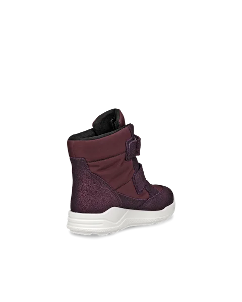 ECCO® Urban Mini Kinderen halfhoge suède laars met Gore-Tex - Purper - B