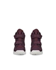 ECCO® Urban Mini mellemhøj Gore-Tex støvle i ruskind til børn - Lilla - Front_Pair