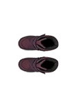 ECCO® Urban Mini mellemhøj Gore-Tex støvle i ruskind til børn - Lilla - Top_Left_Pair