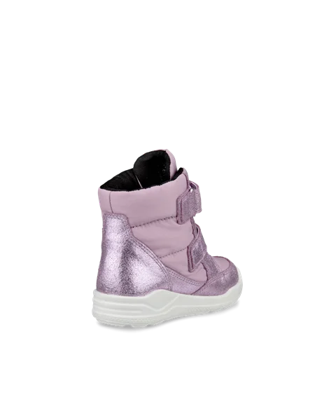 ECCO® Urban Mini bottes mi-hautes en daim Gore-Tex pour enfant - Violet - B