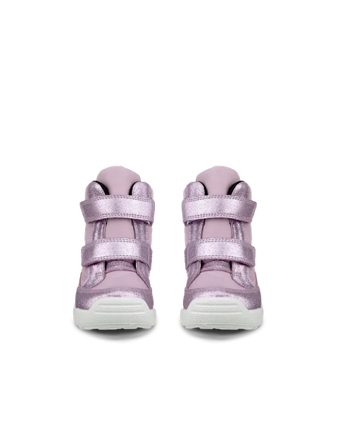 ECCO® Urban Mini zamšādas Gore-Tex puszābaki bērniem - Violets - Front_Pair