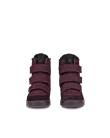 ECCO® Urban Snowboarder Gore-Tex vinterstøvle i nubuck til børn - Lilla - Front_Pair