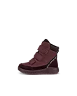 ECCO® Urban Snowboarder Gore-Tex vinterstøvle i nubuck til børn - Lilla - O