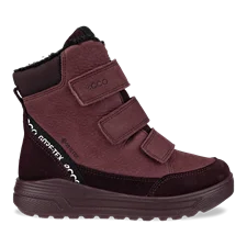 Dziecięce nubukowe buty zimowe Gore-Tex ECCO® Urban Snowboarder - Fioletowy - Outside