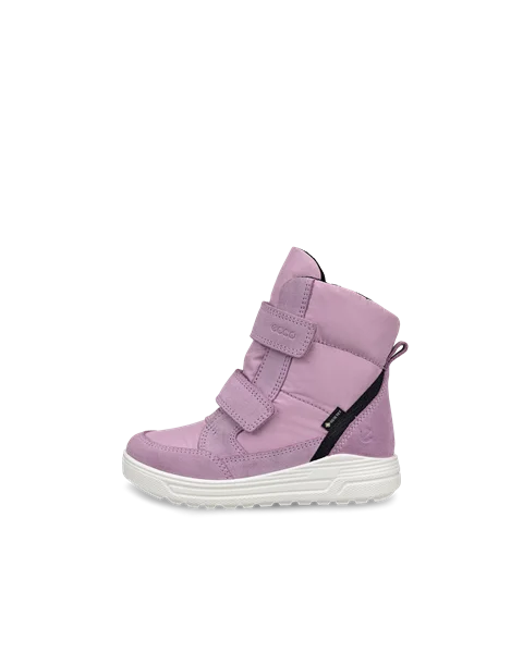 ECCO® Urban Snowboarder bottes d'hiver en daim Gore-Tex pour enfant - Violet - O