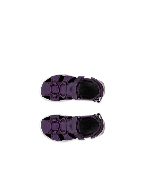 ECCO® X-Trinsic zvejnieku tipa sandales bērniem - Violets - Top_Left_Pair