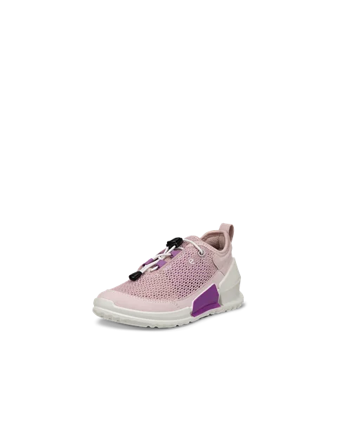 ECCO® Biom K1 gyerek textil sneaker - Rózsaszín - M