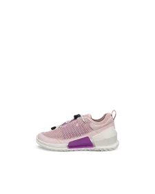 ECCO® Biom K1 gyerek textil sneaker - Rózsaszín - O