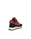 Kids' ECCO® Exostrike Nubuck Gore-Tex Shoe - Red - B