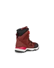 ECCO® Snow Mountain Kinder Winterstiefel aus Nubukleder mit Gore-Tex - Rot - B