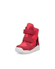 ECCO® Urban Mini Kinderen halfhoge suède laars met Gore-Tex - Rood - M