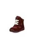 ECCO® Urban Mini Kinder Ankle Boot aus Veloursleder - Rot - M