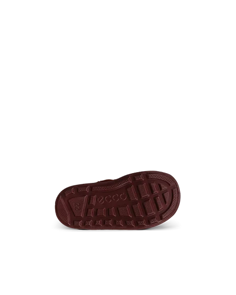 ECCO® Urban Mini Kinder Ankle Boot aus Veloursleder - Rot - S
