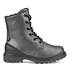 ECCO® Tredtray mellemhøj snørestøvle i læder til børn - Sølv - Outside